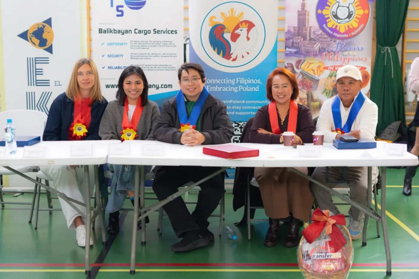 Partner panel with Filipino community organisations and TransferGo